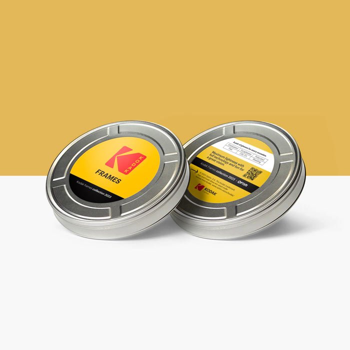 Packaging etiqueta Kodak